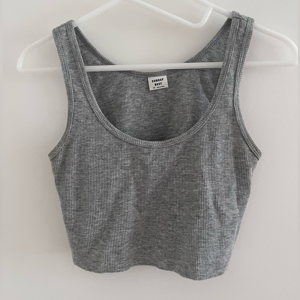 sunday best crop tank